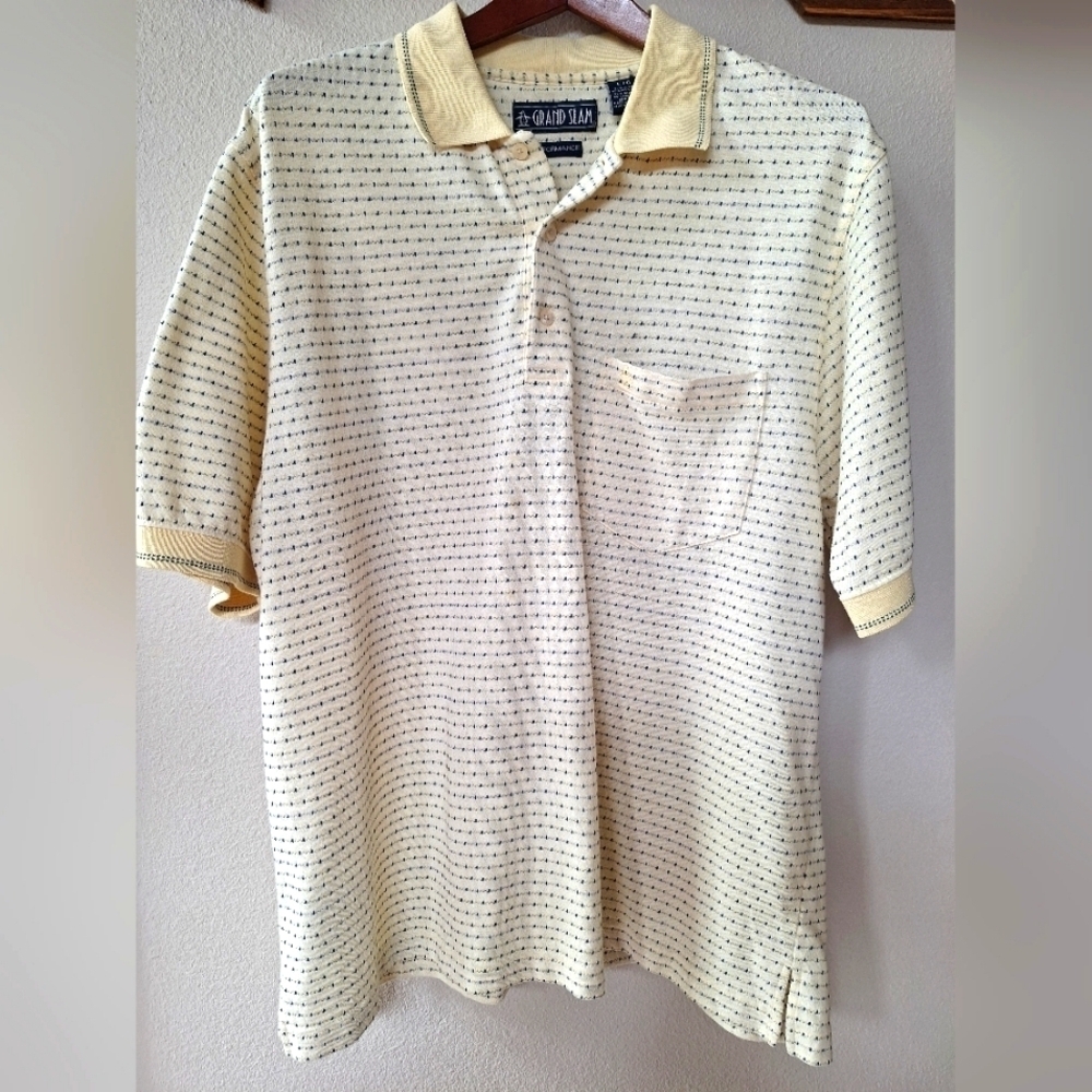 Grand Slam Mens Performance Golf Polo. Size L